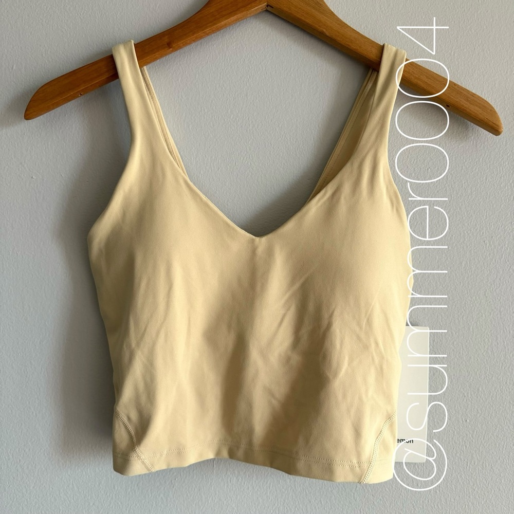 NWT Lululemon Align Tank Top Prosecco 4 - Picture 2 of 9